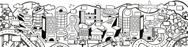 Ilustração digital para evento da Cupola Summit