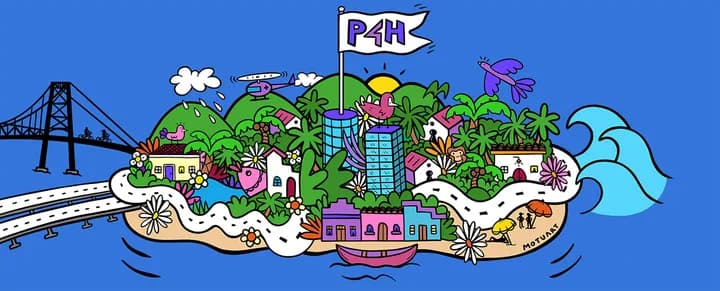 Ilustração para P4H Saúde