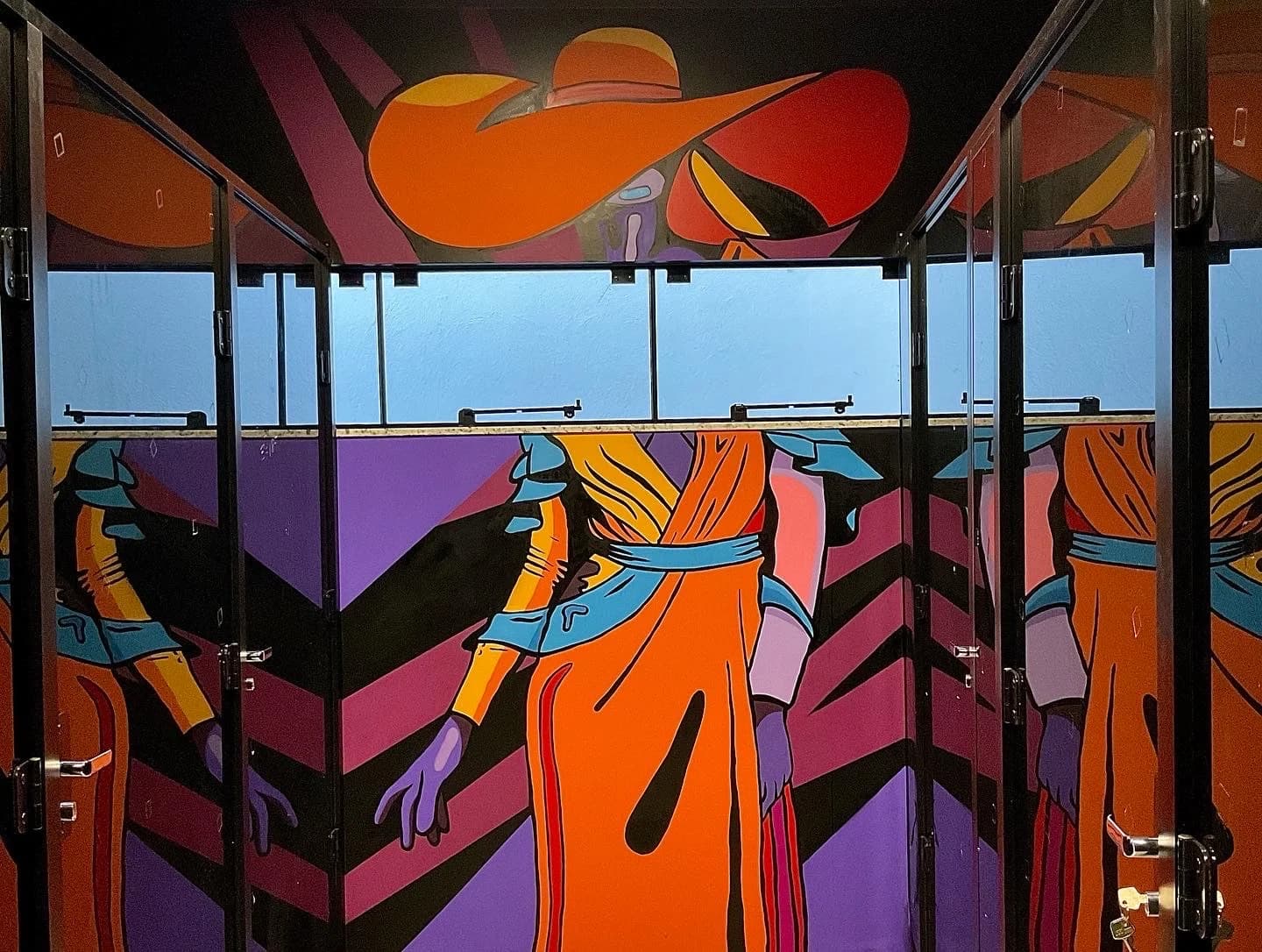 Wunder Park em Pomerode, SC · mural que pintei