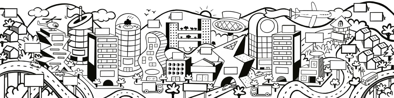 Ilustração digital para evento da Cupola Summit em Curitiba, PR · mural que pintei